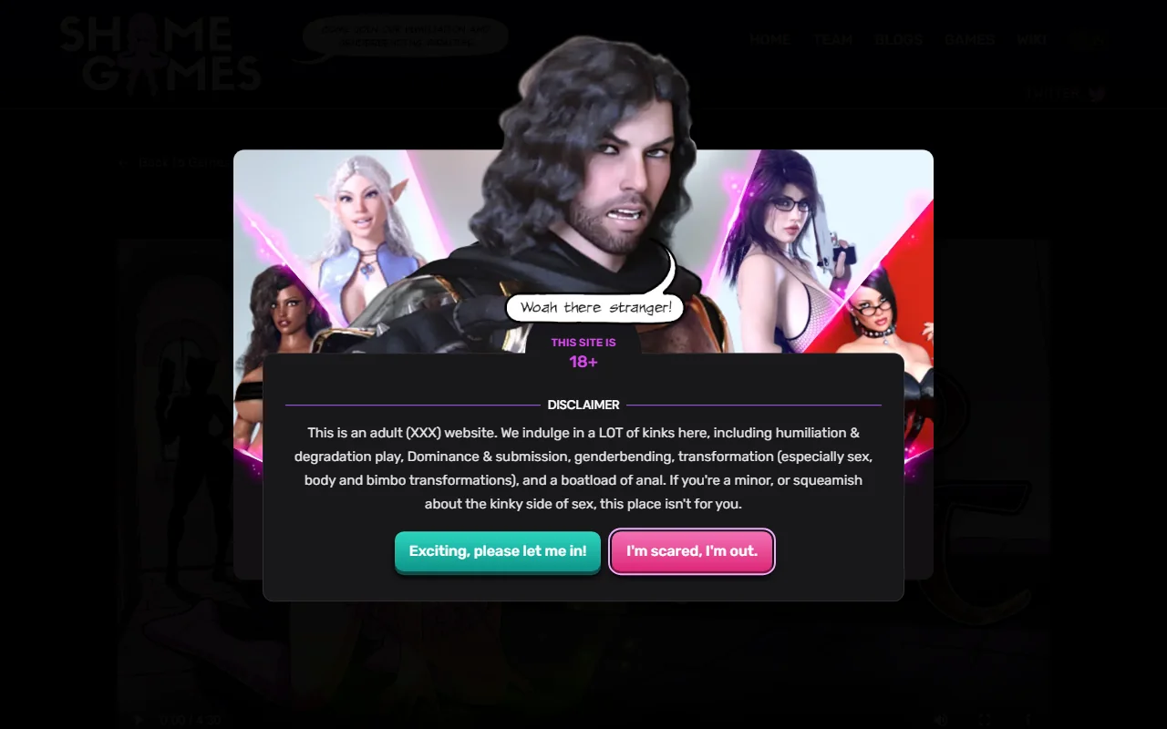 Screenshot: Trapquest Screenshot of Trapquest